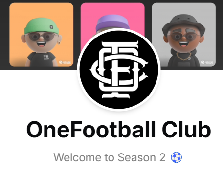 thedreamairdrop's tweet photo. Welcome to OneFootball Club Season 2  
Ways to gain some BALLS (S2)⚽️

Link - https://t.co/yNhnMyinn4

Code- V4fe3OEbzXzX

@ofc_the_club  #Airdrop #AirdropAlert https://t.co/BPvNhsZt4f