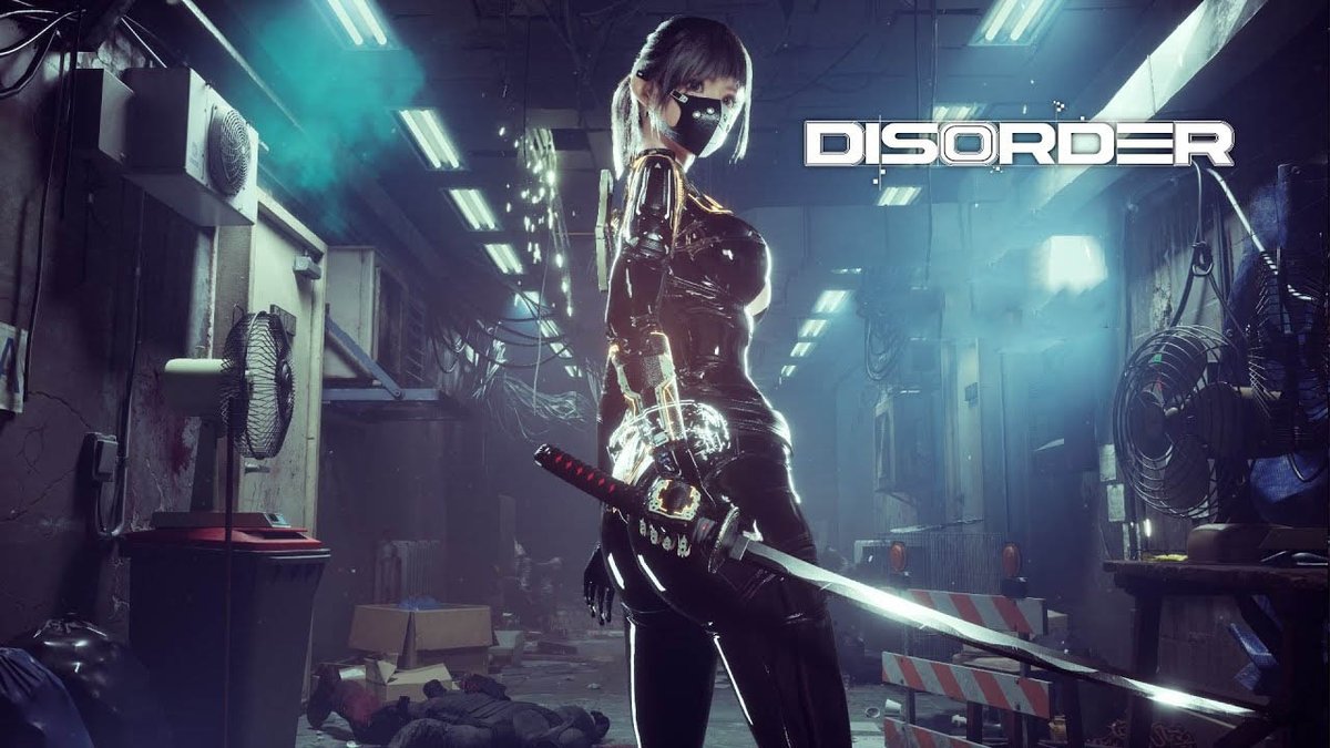 DISORDER is a new Korean 3D action dungeon crawler w/a big booty, big booby protagonist~