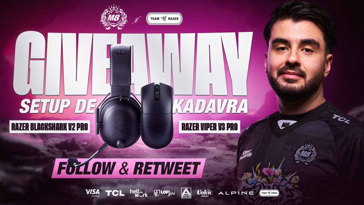 Gentle Mates (@gentlemates) on Twitter photo Avant dernier jour de cette semaine de l'avent ! <a href="/RazerFrance/">R Λ Z Ξ R 🇫🇷</a> vous fait gagner le casque et la souris du set-up de Kadavra 👀
▶ Follow <a href="/gentlemates/">Gentle Mates</a> & <a href="/RazerFrance/">R Λ Z Ξ R 🇫🇷</a>
🔄 RT ce tweet
Tirage au sort le 22/12/24 Avant dernier jour de cette semaine de l'avent ! <a href="/RazerFrance/">R Λ Z Ξ R 🇫🇷</a> vous fait gagner le casque et la souris du set-up de Kadavra 👀
▶ Follow <a href="/gentlemates/">Gentle Mates</a> & <a href="/RazerFrance/">R Λ Z Ξ R 🇫🇷</a>
🔄 RT ce tweet
Tirage au sort le 22/12/24