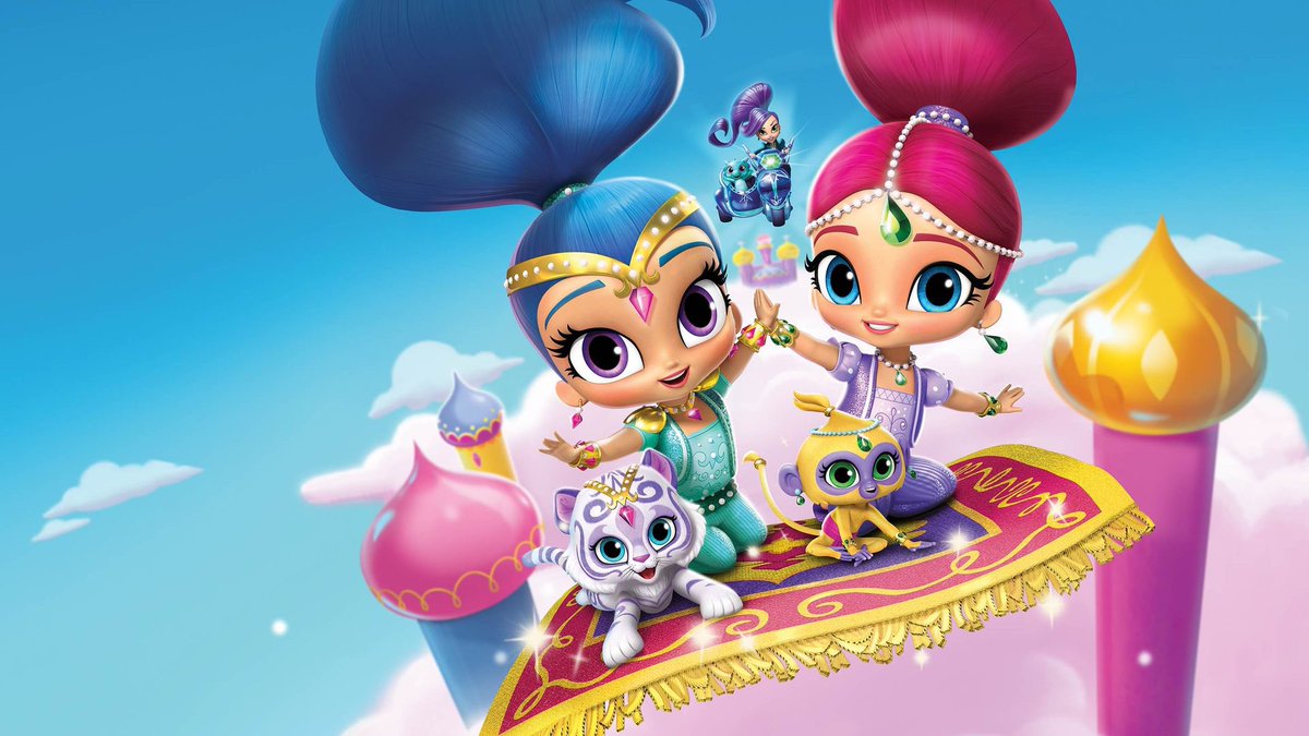 JohnHSweeney's tweet photo. My 4YO daughter was explaining the Jesus nativity story to our infant son:“And then the three wise men came and brought baby Jesus gifts… of shimmer and shine.”

This is Shimmer and Shine: https://t.co/KTNouPhEuu