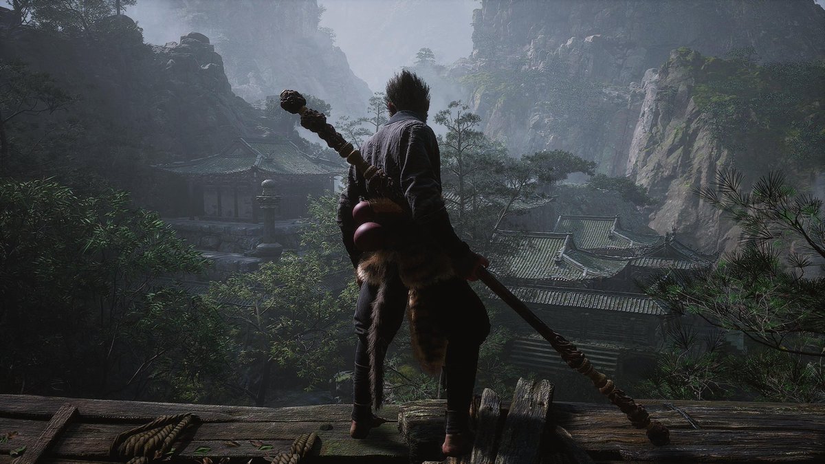 mrky5's tweet photo. Loving Black Myth Wukong so far! Great challenging combat, visuals are amazing. Just reached chapter 2.
11 bosses down, only ~100 more to go! 
 @BlackMythGame #BlackMythWukong #PS5Share https://t.co/Al6WbxydGU