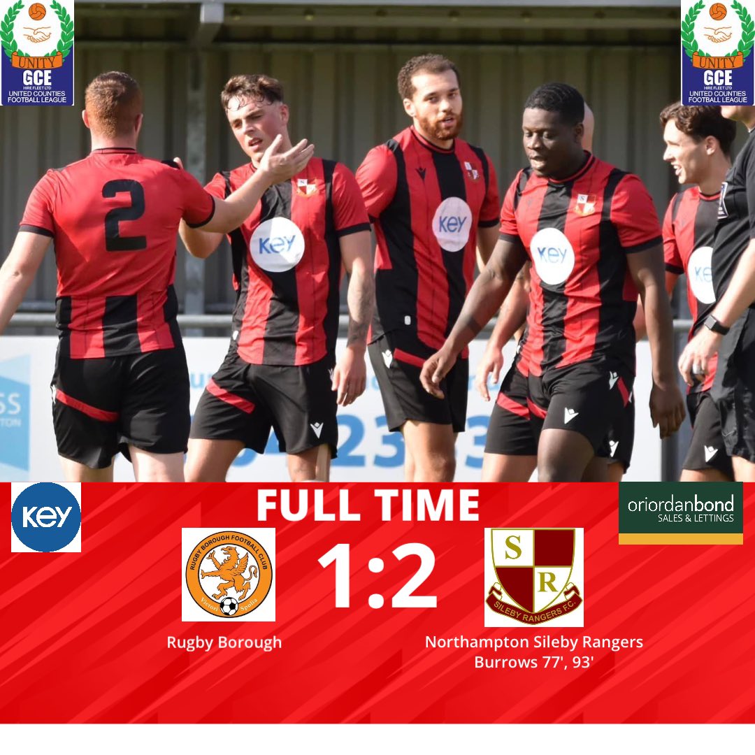 10 men Sileby beat Rugby Borough with a Nathan Burrows brace from the spot.