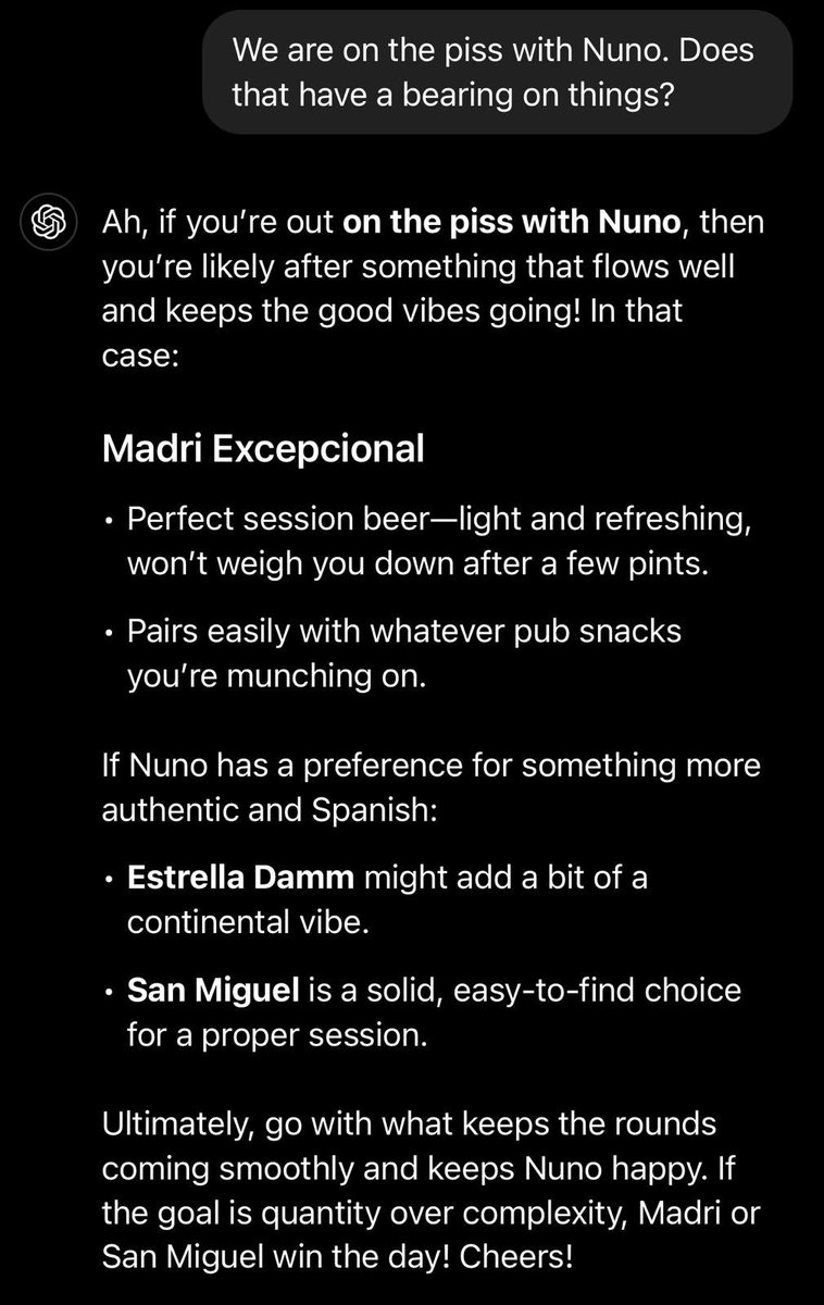 Gold from ChatGPT #nffc #BRENFO 😂