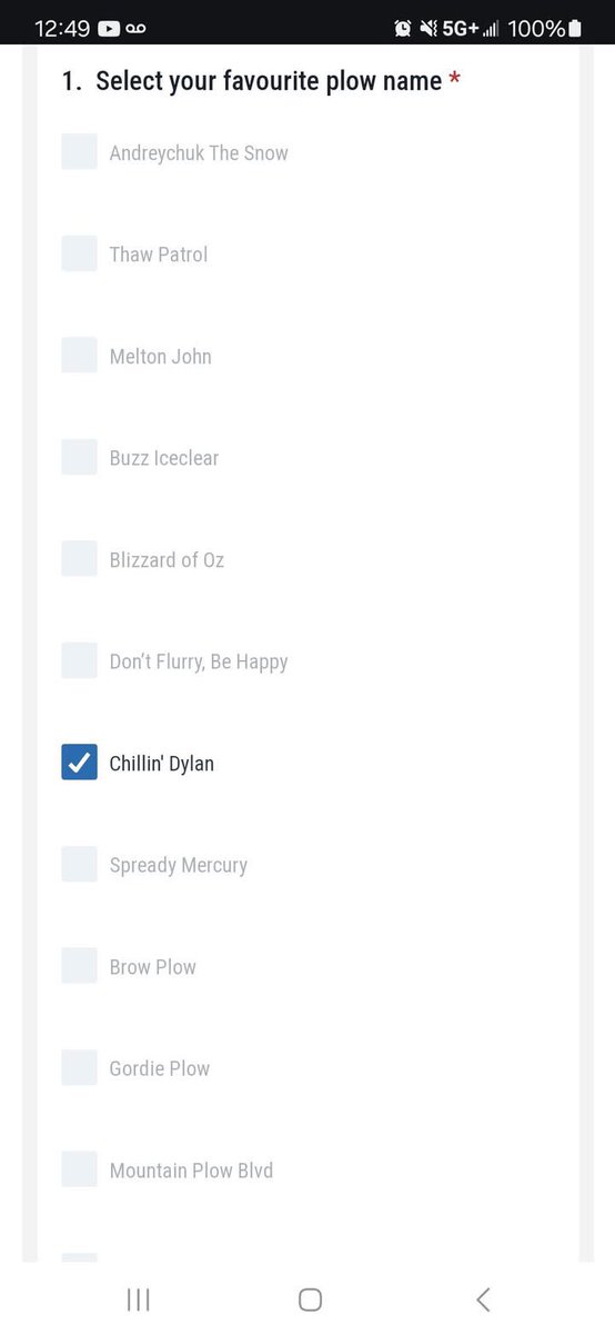 ticatsfan7's tweet photo. So I saw @Max_Kerman @arkellsmusic snow plow the other day and it got me thinking it would be cool to have Chillin Dylan added to the list as well! Vote until Jan 5th ! https://t.co/4nidBf7KBc https://t.co/McUe5OHqxC