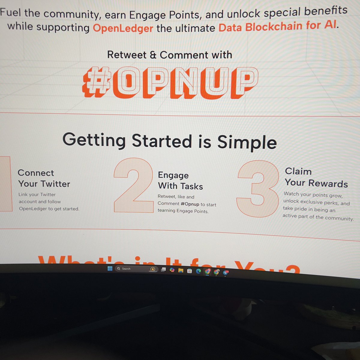 Web3Torch's tweet photo. 9/1000 Tokenless #Web3.

Introducing @OpenledgerHQ - The world’s Data blockchain for AI.

Team already raised $8M in funding this year led by @polychaincap @borderless_cap.

Just in they released “ Engage & Earn points” program - Turn Engagement Into Rewards 

The more you interact, the more points you earn.

- Retweet & Comment with
#OPNUP (For Comment you will get 50 points and 100 for Quote retweet)

*Points apply only to interactions on ongoing mission-related posts on X.

Check ongoing missions post here: https://t.co/ot4RetPXTf

Points are updated every 24 hours to ensure accuracy and fairness. 

Deadline: 21 December 2024 - 20 January 2025. Stay locked.