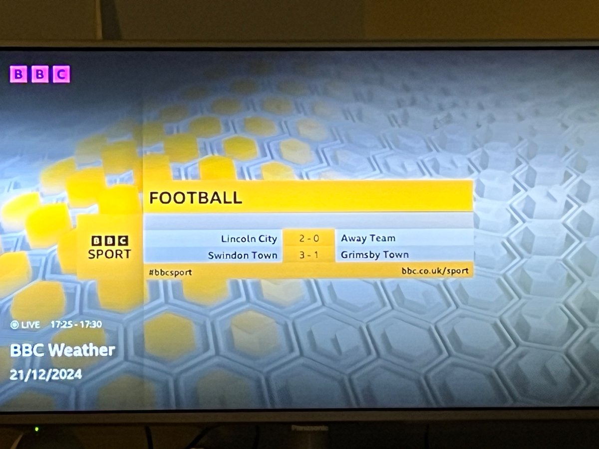 I know <a href="/looknorthBBC/">BBC East Yorkshire</a> is very hull orientated but surely you could have researched who Lincoln played today?