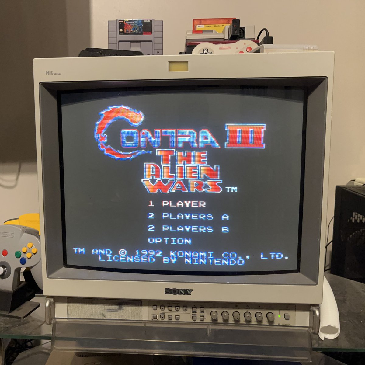Made my second <a href="/Arthrimus/">Arthrimus</a> SA-1 cartridge, this time for <a href="/HackerVilela/">Vitor Vilela</a>’s SA-1 port of Contra III. Never played this one, so I’m interested to check it out!