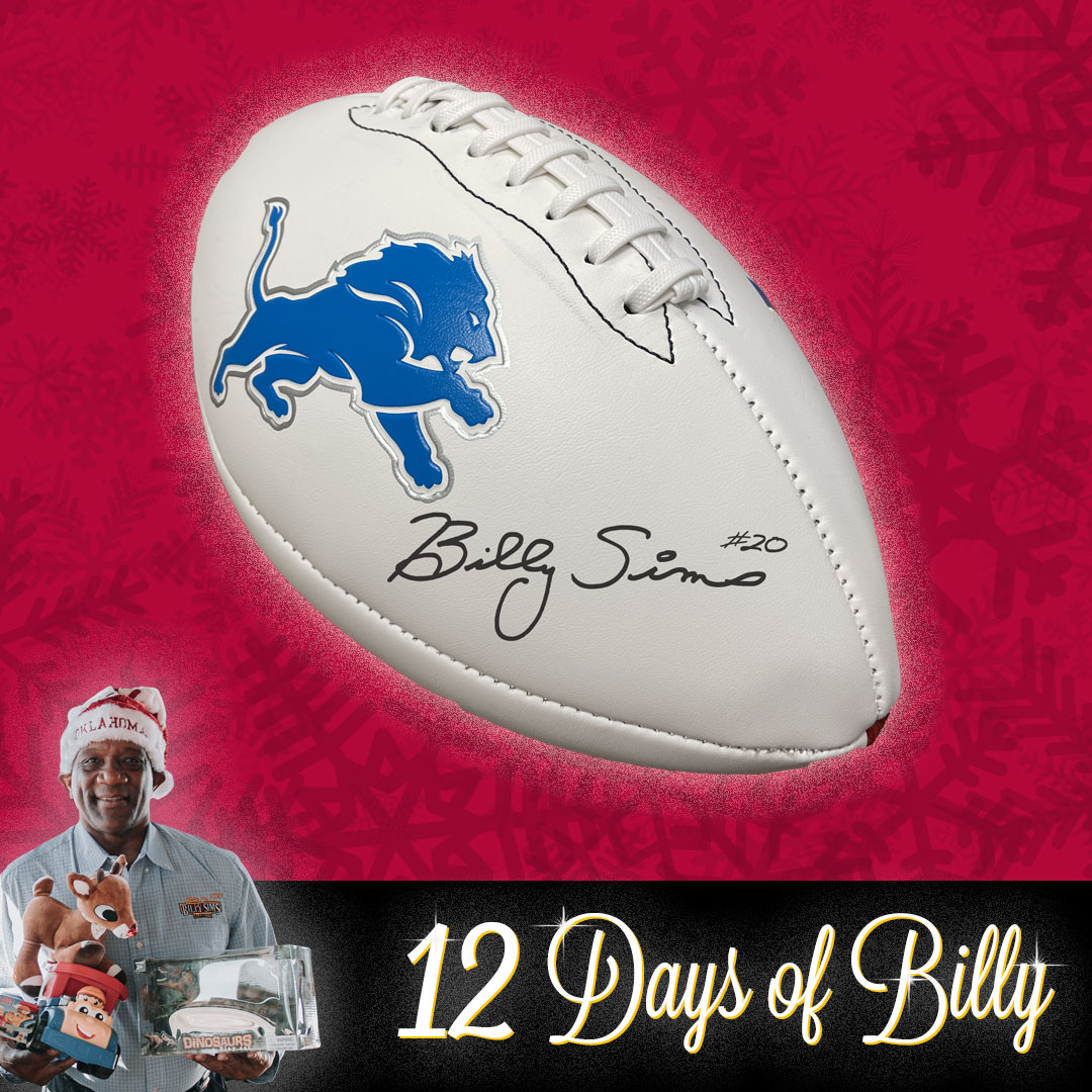 RealBillySims's tweet image. 🎅🏿 Day 10 Giveaway - Autographed Full-Sized Detroit Lions Football

RULES
1️⃣ FOLLOW my page
2️⃣ LIKE this post
3️⃣ SHARE this post

A winner will be announced the following day on Facebook, Instagram and X. #billysims #billysimsbbq