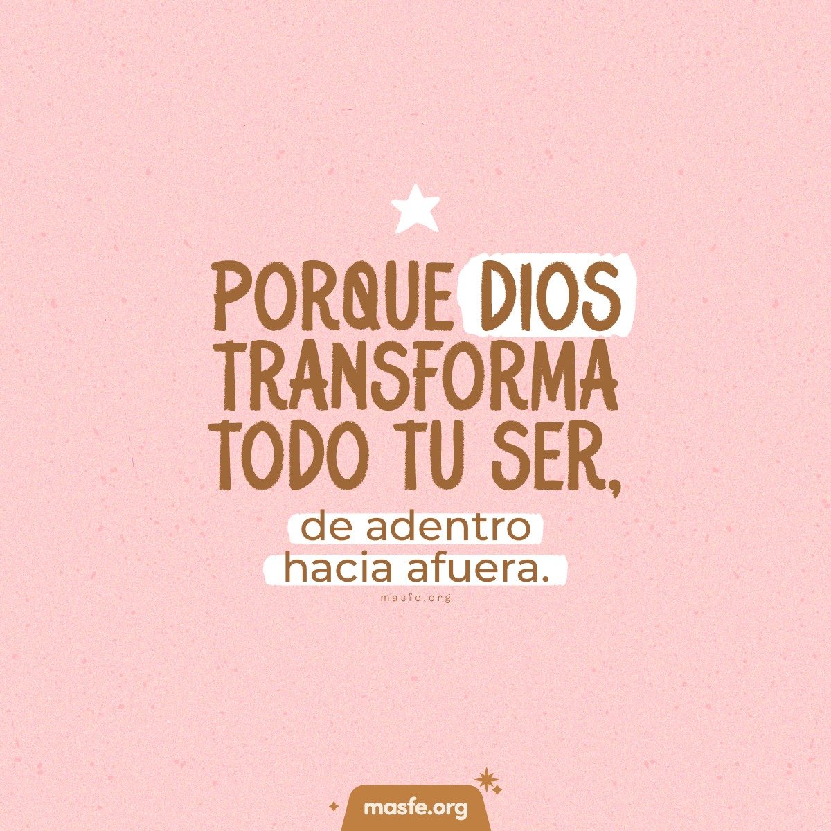 Masfe_org's tweet image. Tener a Dios en tu vida es la mejor decisión que puedes tomar.

#amordedios #cambiodevida #sermejor