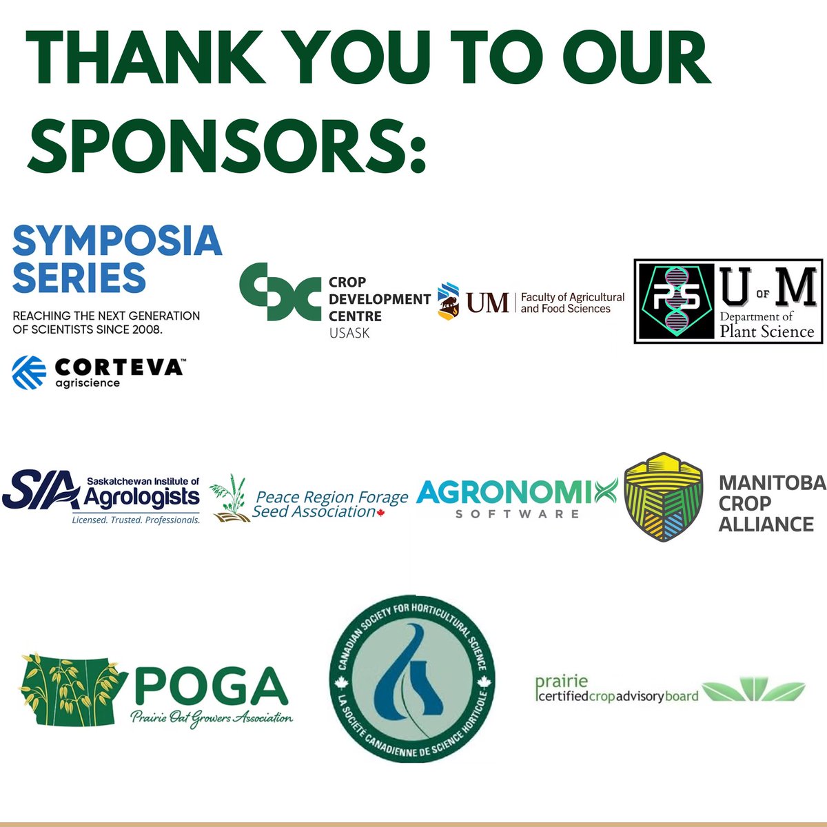 Ritesh Yadav (@swansong499) on Twitter photo Join us for the 40th Plant Science Graduate Student Symposium (uofmpsgsa.com). Thanks to our amazing sponsors! Interested in sponsoring and growing with us ? Contact at yadavr1@myumanitoba.ca or Kaitlyn.Pidherny@umanitoba.ca. Join us for the 40th Plant Science Graduate Student Symposium (uofmpsgsa.com). Thanks to our amazing sponsors! Interested in sponsoring and growing with us ? Contact at yadavr1@myumanitoba.ca or Kaitlyn.Pidherny@umanitoba.ca.