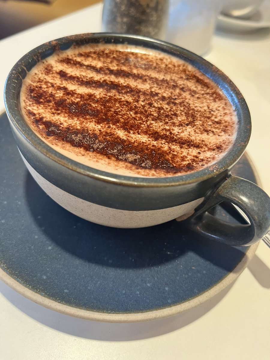 Delicious <a href="/OfficialBullion/">Bullion Chocolate</a> Hot Chocolate at <a href="/welbeckfarmshop/">welbeckfarmshop</a> cafe today!  2nd favourite ever! #hotchocolate #welbeckfarmshop #shoplocal