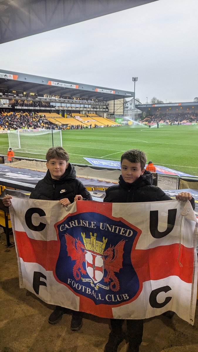 Port vale away... another one ticked off for the boys