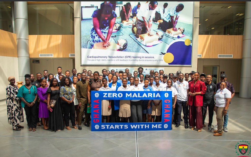jamal_visis's tweet photo. National Malaria Youth Corps, Ghana Chapter has successfully been launched. The aim is to eliminate malaria by year 2030. 

Let’s keep the momentum going!
Zero Malaria Starts With Me! https://t.co/tSjynhqJdf