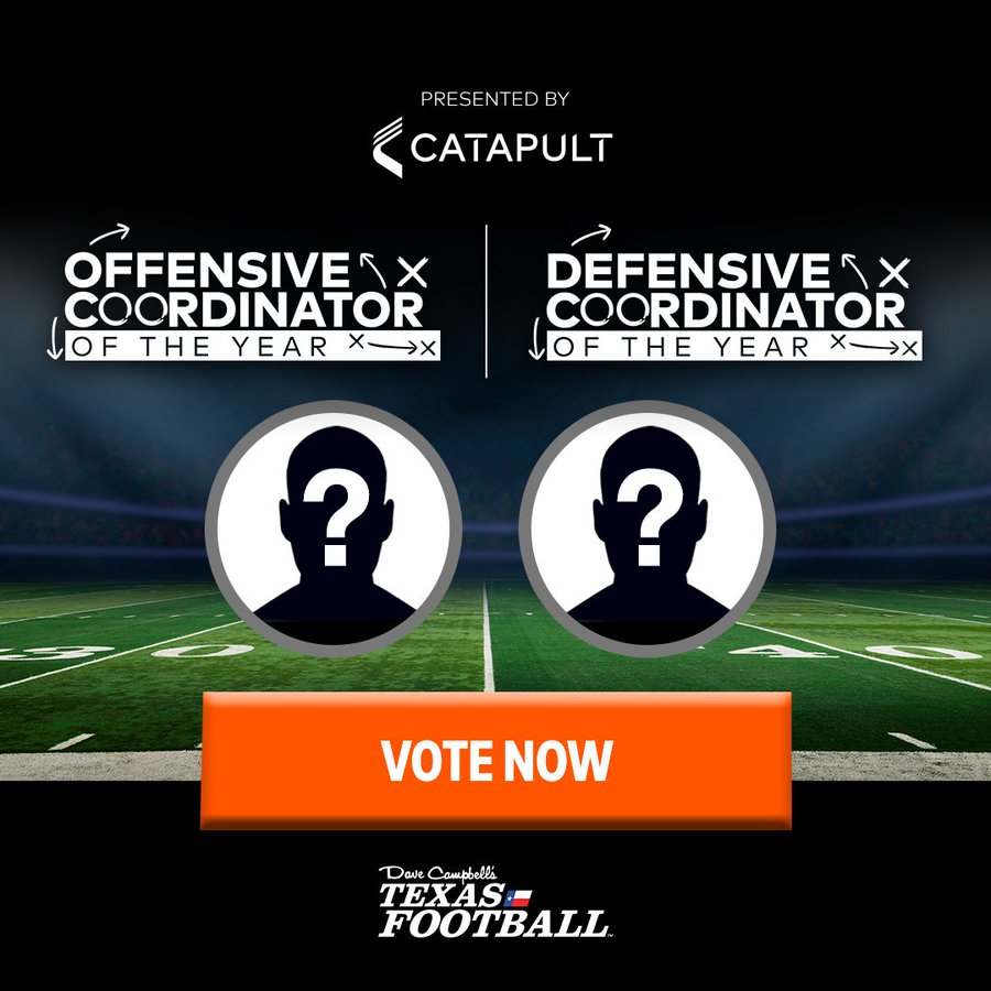 dctf's tweet photo. Voting for Offensive and Defensive Coordinator of the Year presented by @catapultsports is now open!

Vote early and vote often! Voting is unlimited through Friday, 12/27

🔗: https://t.co/Dz5Yy9yO97…

@WestMesquite_FB https://t.co/TO3IsCgp00