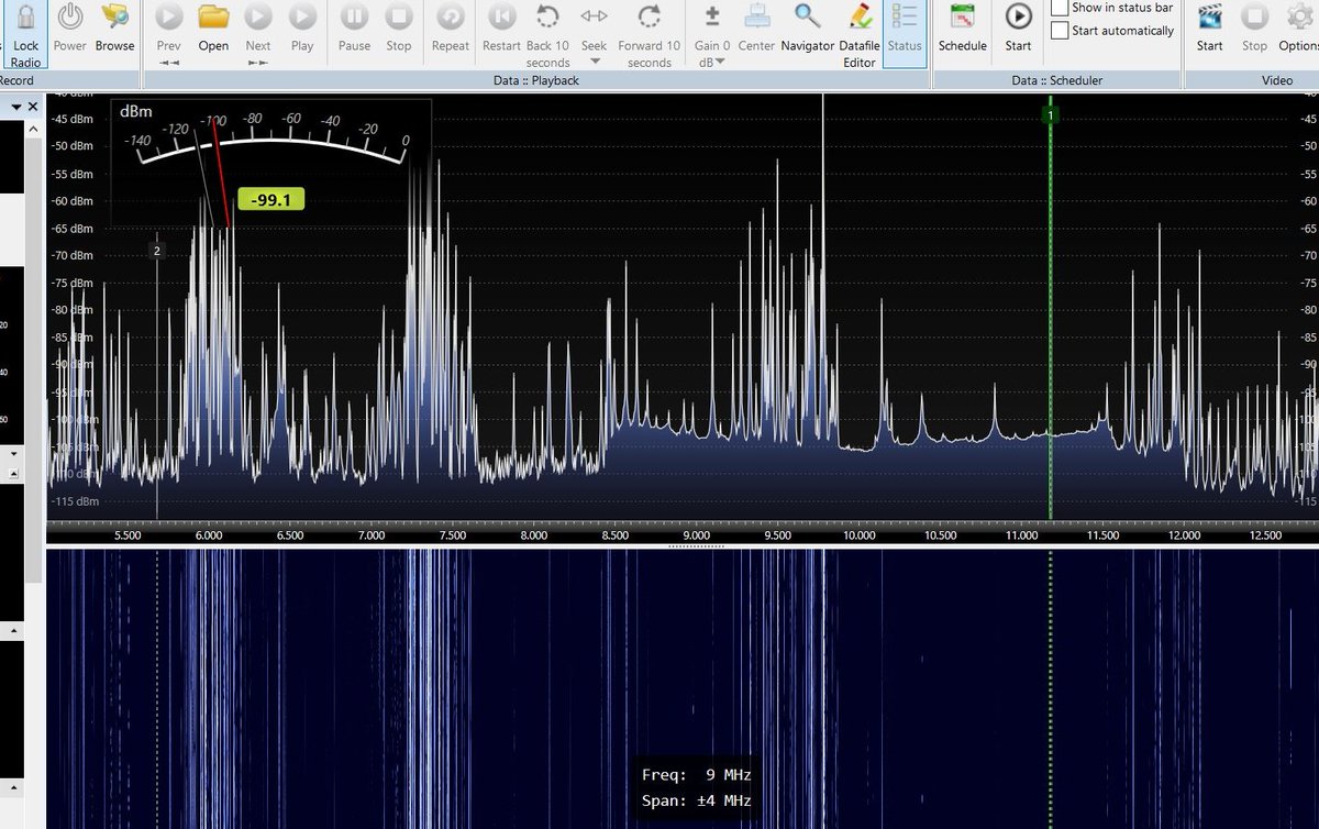 skyking_comms's tweet image. I&apos;m using the excellent WellGood v4.1 with an RX-888 MKII &amp;amp; SDR Console. Between 8.5 to 12mhz there&apos;s a jump in the noise floor. Same issue occurs with the v3.1 board. Anyone know what&apos;s causing it and how to eliminate it? Thanks #wellgood #RX888 #SDRConsole #wellgoodloop #M1GEO