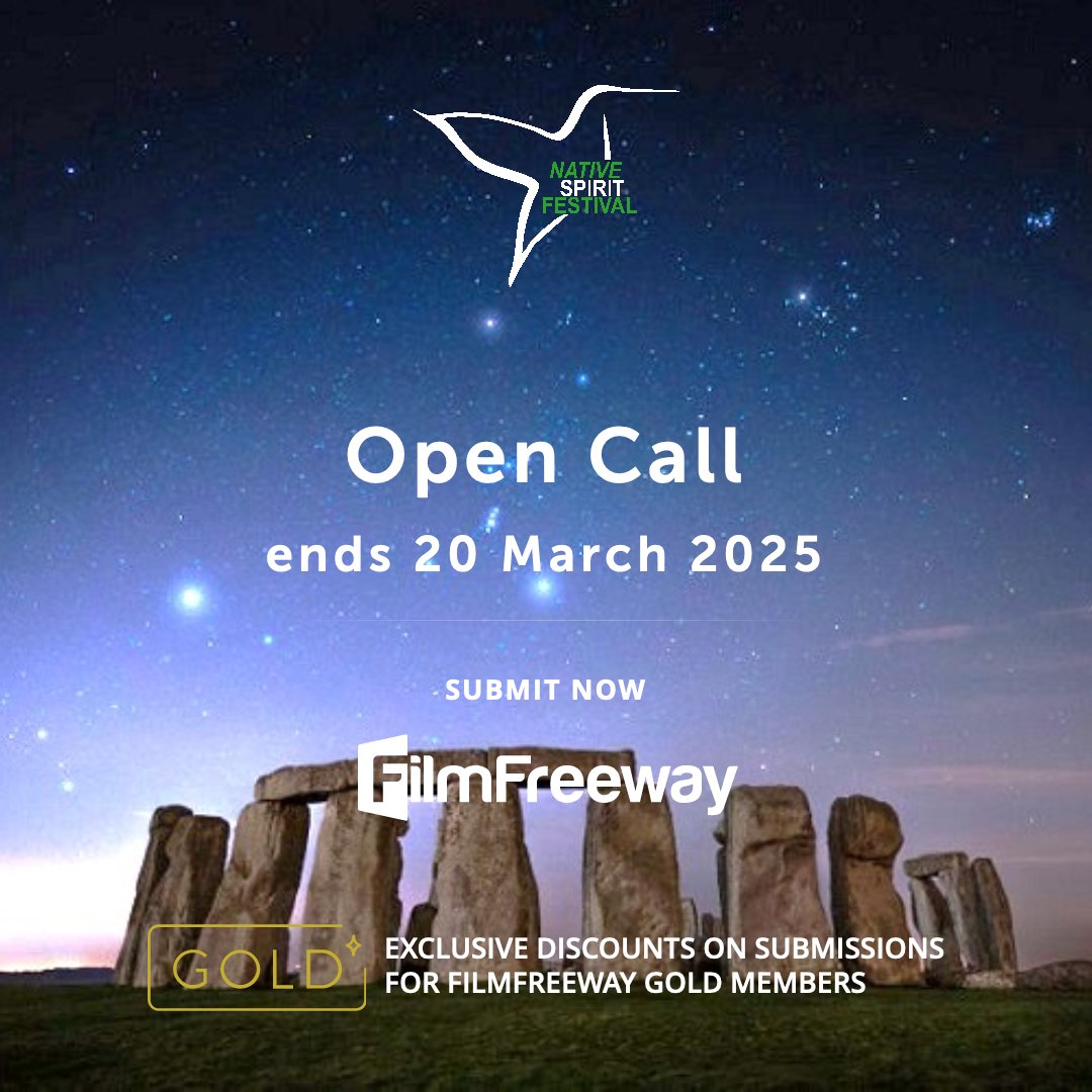 ☀️ Winter Solstice greetings

📽️19th Native Spirit Festival 12-18 October 2025
🎬 Call for Entries now open

20 March closing date
21 June selections

🔗filmfreeway.com/NativeSpirit
#callforsubmissions #filmfestival #indigenous #cinema #native #film #experimental