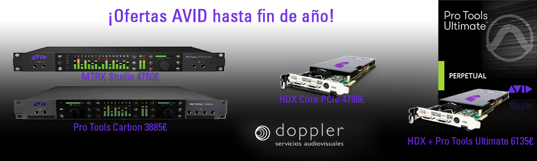 AudioDoppler's tweet image. Ofertas Avid hasta fin de año!. No pierdas la oportunidad de conseguir productos de la gama HDX e interfaces MTRX Studio y Pro Tools Carbon a precios excepcionales.
Enlace a las ofertas:
bit.ly/4iuNmFE