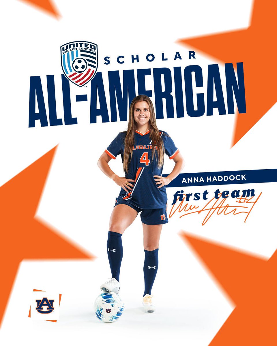 Auburn Soccer (@auburnsoccer) on Twitter photo One final gem in the crown 4๏ธโฃ the captain ๐
#WarEagle | <a href="/UnitedCoaches/">United Soccer Coaches</a> One final gem in the crown 4๏ธโฃ the captain ๐
#WarEagle | <a href="/UnitedCoaches/">United Soccer Coaches</a>