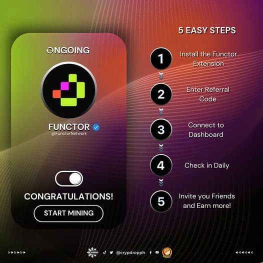 SUCCESS_OG_'s tweet photo. Here is another DEPIN project that will make waves in the bullrun 2025

🔹 Functor network @FunctorNetwork

💸 Cost: $0
⏰ Time: 2 Minutes

⤵️⬇️⬇️⬇️⬇️ https://t.co/6CG9HFEe3T