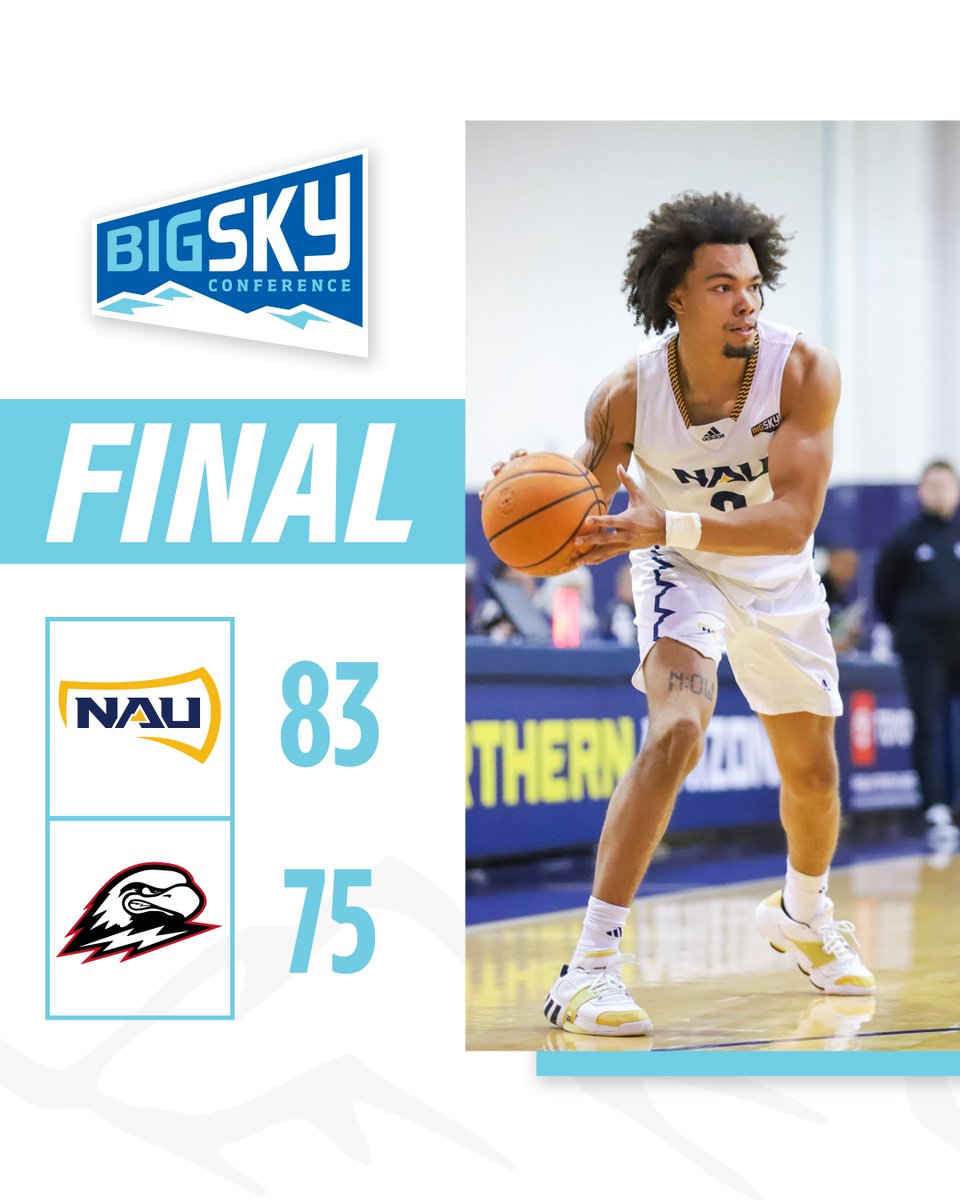 'Jacks Knock Off So. Utah 👏

<a href="/NAUBasketball/">NAU Men's Basketball</a> hands the Thunderbirds their first home loss in Cedar City 

#ExperienceElevated