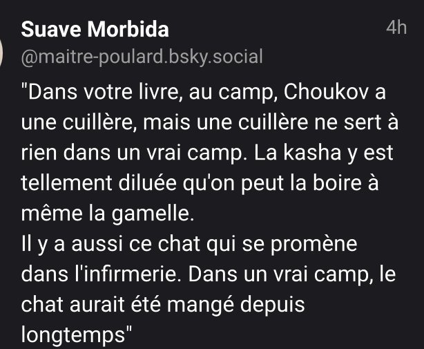 Extrait d'une lettre de Varlam Chalamov à Soljenitsyne en novembre 1962