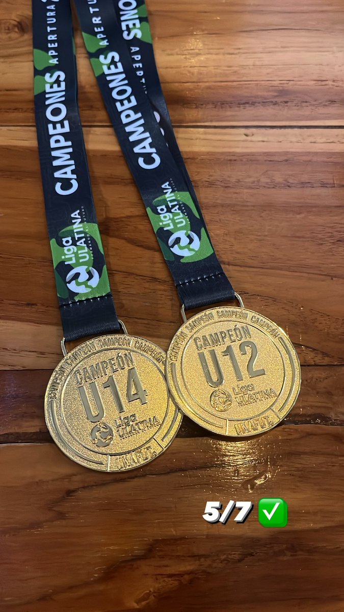 Apertura 2024, somos campeones en 5 de las 7 categorías que disputamos además de un sub campeonato. Muy orgulloso de los míos. El dia a dia ha sido inmejorable y aqui tenemos la muestra y el premio! Feliz de formar parte de esto! Queremos más <a href="/ldacr/">Alajuelense</a> 🏆🏆🏆🏆🏆🥈