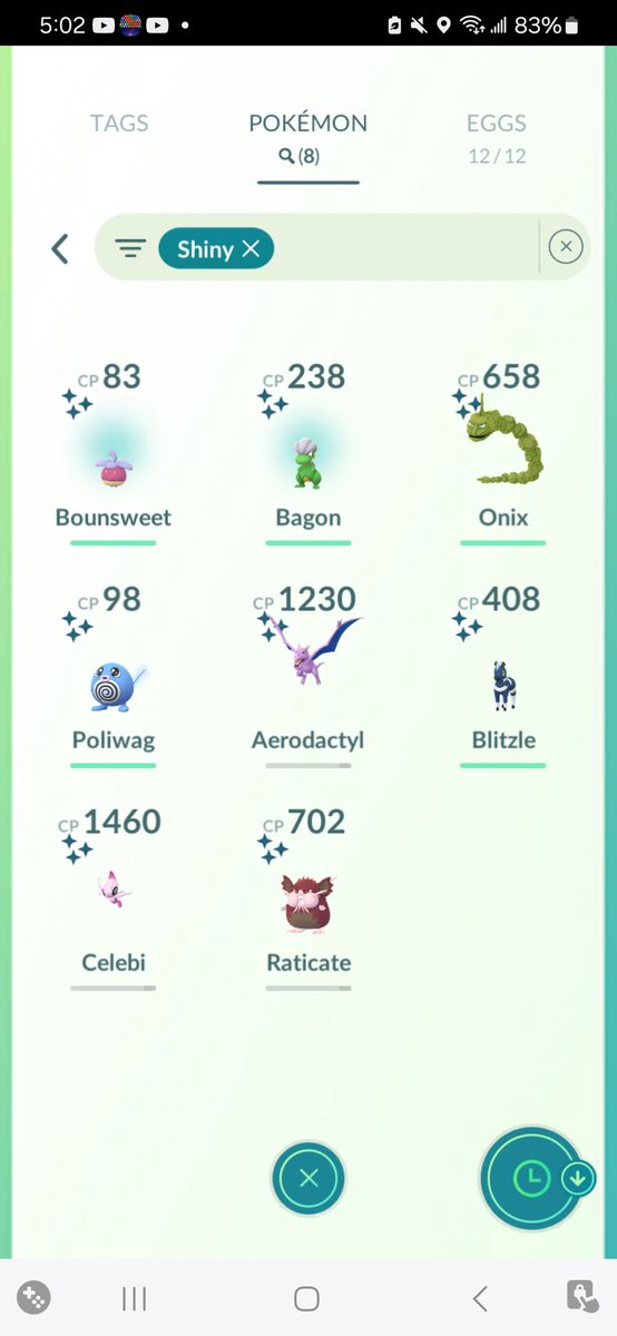 These are all the Shiney pokemon I have on pokemon go #pokemon