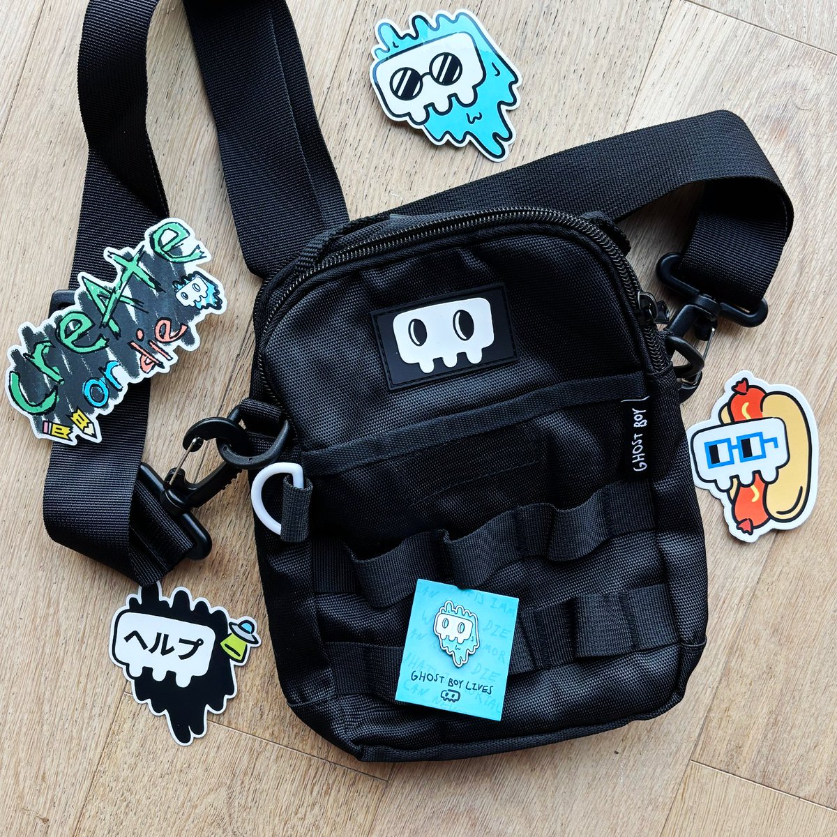Got plenty more of these Ghost Boy cross-body bag loot packs to give away! 

Drop your GB below to be considered 👇 (only shipping US / Canada currently)