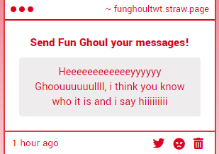 FUN GHOUL tweet media