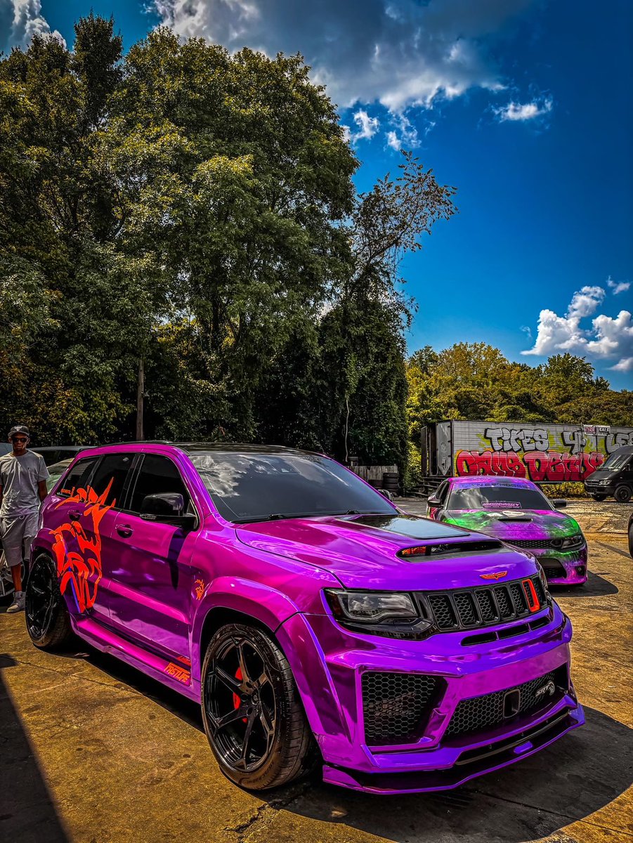 My Widebody Trackhawk💜