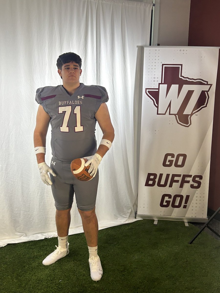 Had an amazing time at my official visit at West Texas A&amp;M! 
<a href="/WTAMUFootball/">Buffalo Football</a> <a href="/CoachJoshLynn/">Josh Lynn</a>
