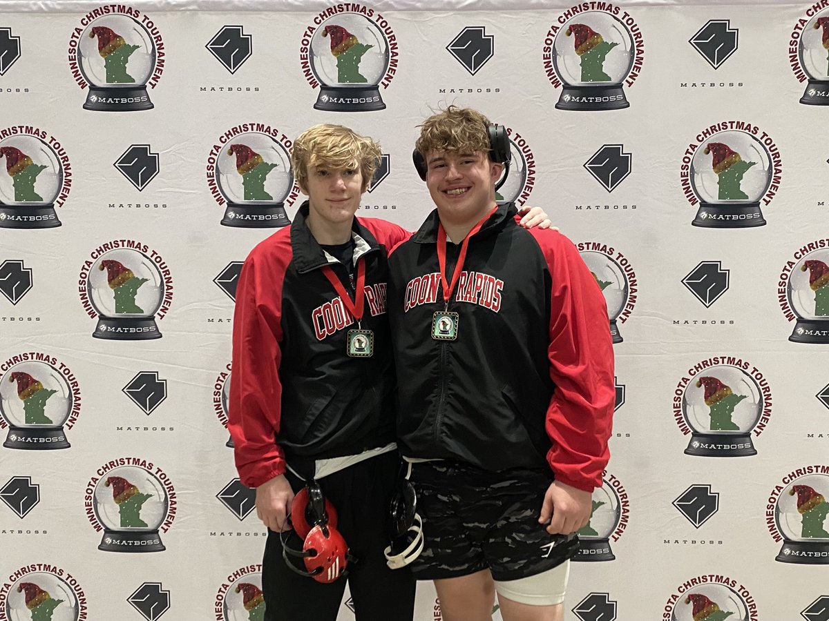CoonRapids Wrestling (@coonrapids_wr) on Twitter photo The Cardinals came away from the MN Christmas tournament with a 4th place finish from Hayden Skillings at 285 pounds and a 5th place finish from Jack Bridenstine at 133 pounds! <a href="/CRCardinals/">CRHS Activities</a> #cardinalpride The Cardinals came away from the MN Christmas tournament with a 4th place finish from Hayden Skillings at 285 pounds and a 5th place finish from Jack Bridenstine at 133 pounds! <a href="/CRCardinals/">CRHS Activities</a> #cardinalpride