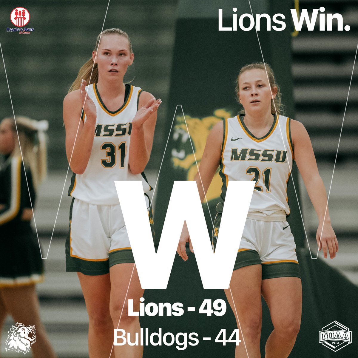 Back-to-Back Wins 🔥

R. Franklin: 14 pts, 7 reb, 1 stl
M. Meyers: 14 pts, 4 reb
M. Hart: 7 pts, 6 reb, 6 ast, 3 stl