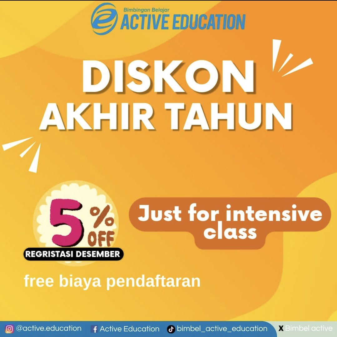 bimbel_active's tweet photo. Hah? Baru denger ada info pembobotan nilai UTBK ?
Yuk curi start persiapkan SNBT 2025 dari sekarang !!
More registration :
📞 0813-3368-1017
📞 0812-3433-0193
🏠 Jl. Timor 21, Mangkujayan, Ponorogo

#activeeducation #ponorogo #skd #twk #tiu #tkp #utbk2025 #snbt2025 #tps #snbp2025 https://t.co/T6jbYISwbo