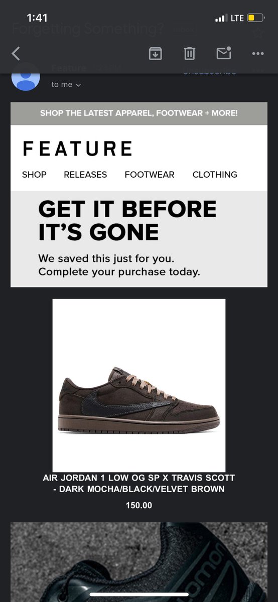 3joJorge's tweet photo. @SnkrsStock Does this mean I had a chance or did everyone get this?😭 https://t.co/ulZe0ij8Jx