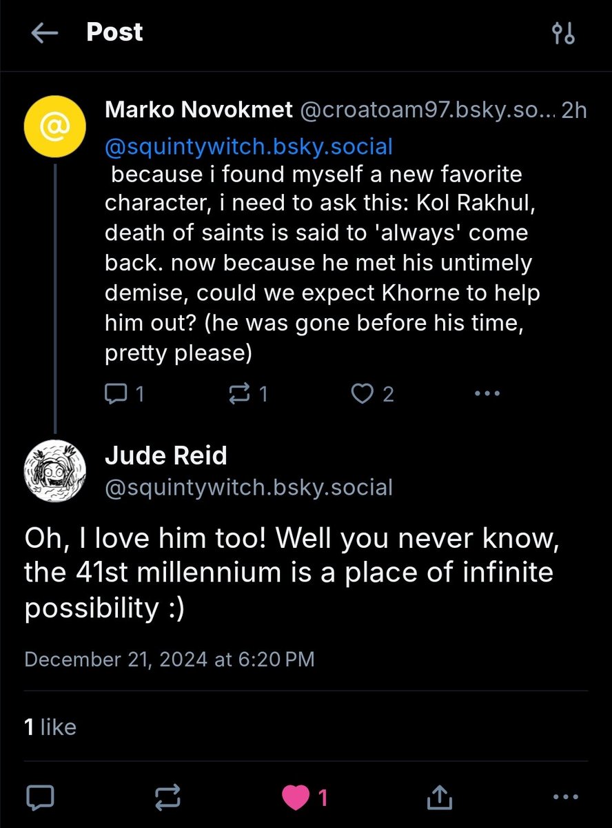 CroatoamDK's tweet photo. @ArthurBones1 So i asked Jude Reid about the Death of Saints https://t.co/0PPzlNSlvx