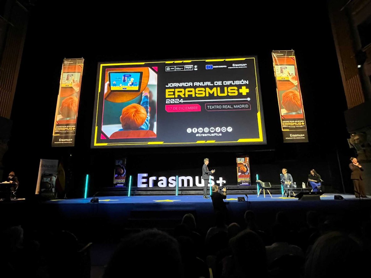 ESN España presente en las Jornadas de Difusión Erasmus+ el 17 y 18 de diciembre en el Teatro Real de Madrid, organizadas por <a href="/sepiegob/">SEPIE</a> ¡Seguimos sumando ideas para mejorar Erasmus+! 🌍🎓

#ErasmusPlus #ThisIsESN #StudentsHelpingStudents