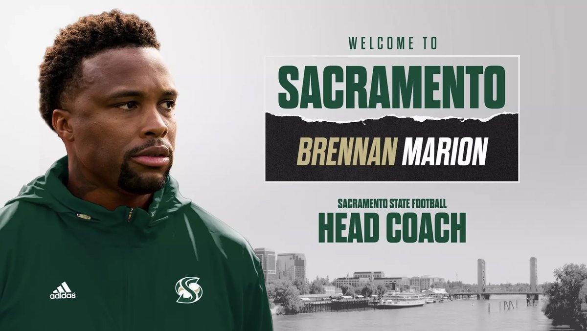 De Anza Athletics (@deanzaathletics) on Twitter photo Congrats to <a href="/DALionsFootball/">De Anza Football</a> legend <a href="/BrennanMarion4/">Coach Marion</a> on being named <a href="/SacHornetsFB/">Sac State Football</a> head coach! #DeAnzaCollege #GoGoHornets
hornetsports.com/news/2024/12/2β¦ Congrats to <a href="/DALionsFootball/">De Anza Football</a> legend <a href="/BrennanMarion4/">Coach Marion</a> on being named <a href="/SacHornetsFB/">Sac State Football</a> head coach! #DeAnzaCollege #GoGoHornets
hornetsports.com/news/2024/12/2β¦
