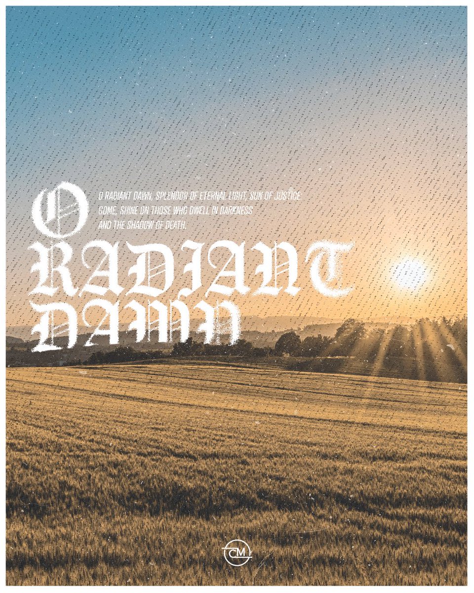 cmillervisuals's tweet image. There’s something so beautiful about the Church giving us this Antiphon &amp;amp; title for Jesus on the darkest day of the year 🌅

I’ll be spending some time today contemplating this one.

#Catholic #CatholicCreatives #Advent #Christmas #OAntiphons #Jesus #Solstice #CatholicMusic