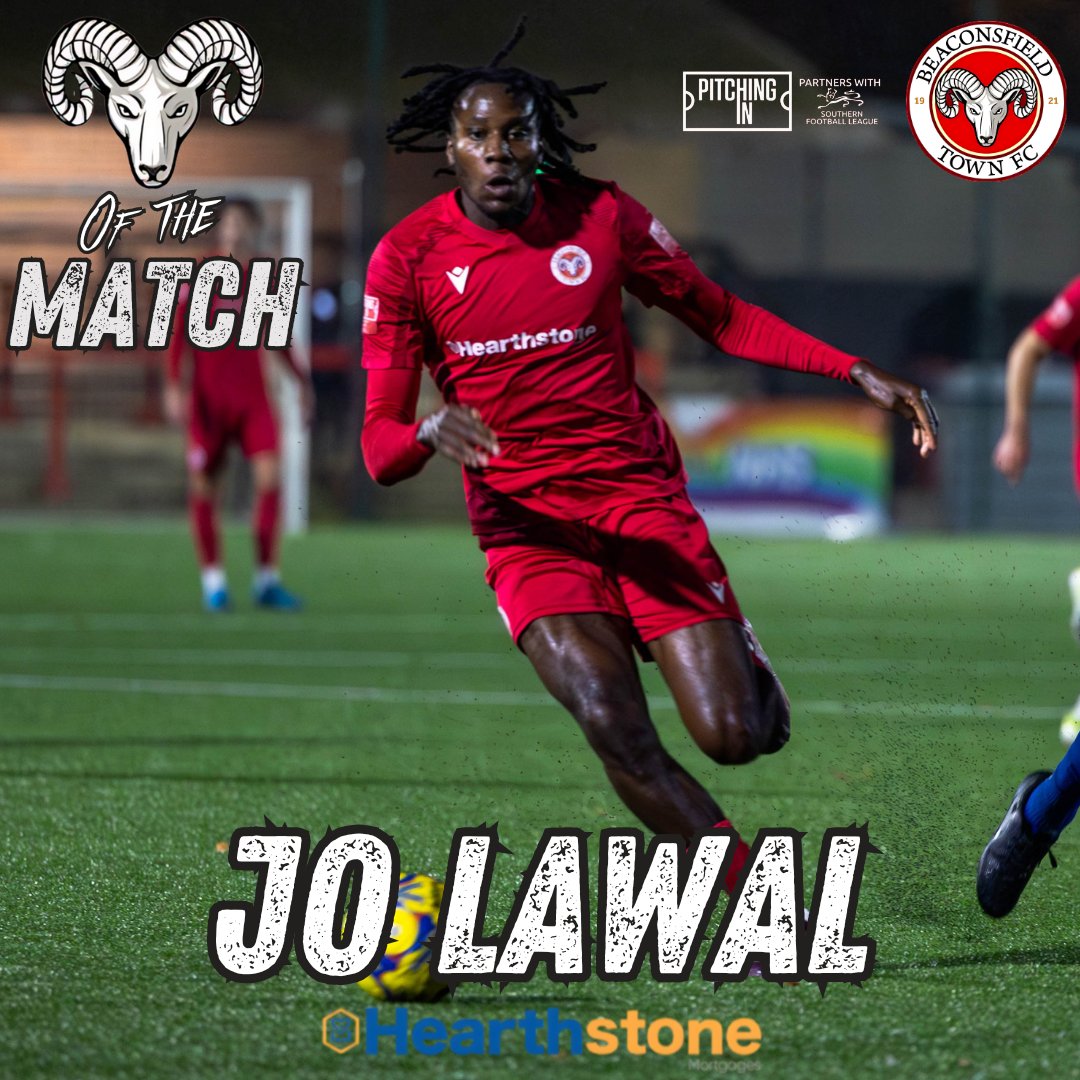 One goal &amp; one assist makes Jo Lawal today's deserved ROTM. 🐏

Congrats Jo! 👏