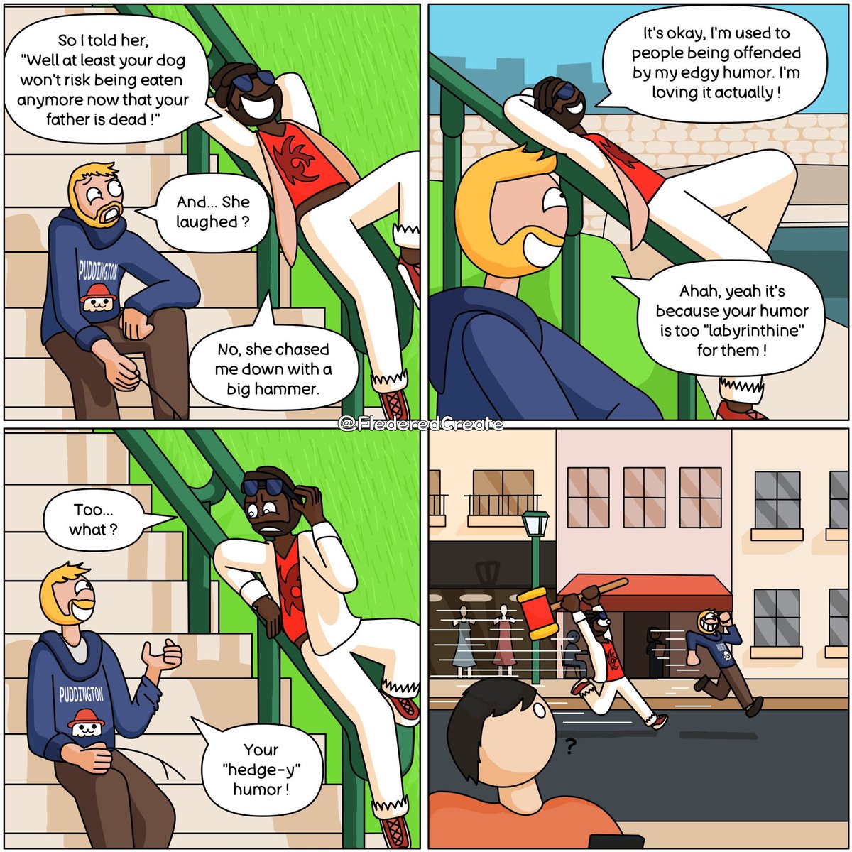 FlederedCreate's tweet image. Edgy