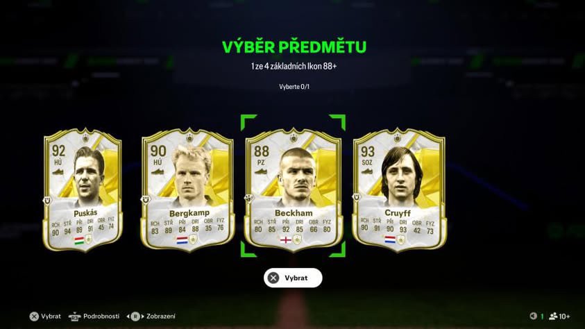 lophaj's tweet photo. 1 of 4 88+ Icon Player Pick (16 Tokens)

.... https://t.co/sIpPAIGHS1