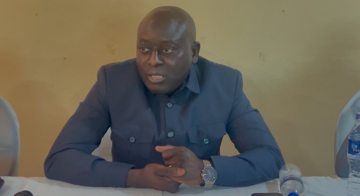 GamMoTWI's tweet photo. Honorable Ebrima Sillah Minister of Transport, Works and Infrastructure on Saturday 21st December highlighted key achievements  accomplished by the Ministry and Public Enterprises under his leadership at the 10th sectoral retreat held in Sindola hotel. https://t.co/yh4RpNVIMr