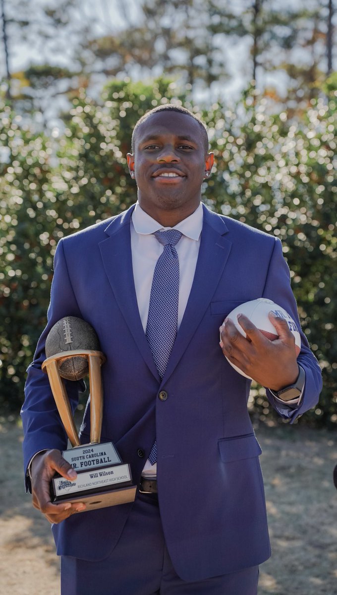Congratulations to Richland Northeast's Will Wilson as he was named South Carolina’s Mr. Football for 2024!

#NorthSouthWeek  #TouchstoneEnergyBowl