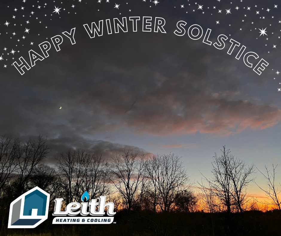 leithhvac's tweet photo. ❄️🌙 The longest night of the year is here! On this Winter Solstice, make sure your home stays warm and cozy as the temperatures drop. Trust us to keep the cold out and the comfort in. Happy Solstice! 🌟🔥

 #WinterSolstice #StayWarm #HVACComfort https://t.co/jfIU5lnGko