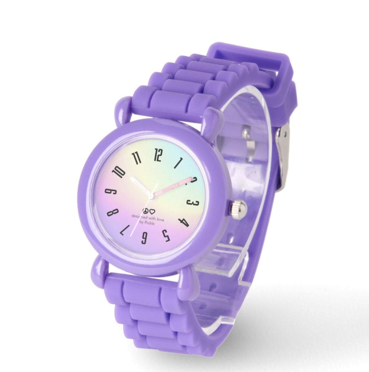 pickle_casey's tweet photo. New Pickle™ Watches Out Now!
A clear watch featuring my "Digital Sunset" NFT + 3 New Colorful PickleKids watches is Blue, Purple &amp; Pink!

Get 20% Off w/ Code: PICKLE20

https://t.co/JdXKX1XnoO https://t.co/JUecUEa3uK