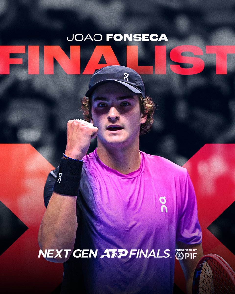 nextgenfinals's tweet photo. FINAL BOUND 🔒

#NextGenATPFinals https://t.co/wIh2DJlbGO
