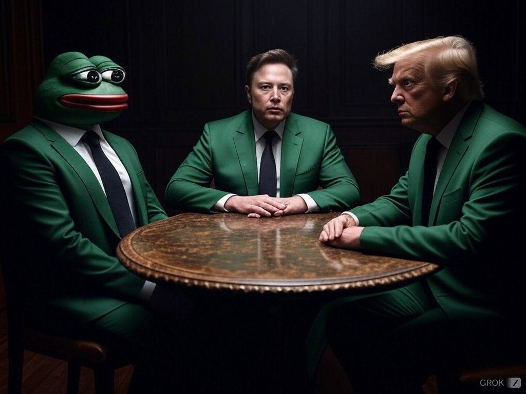 y00thereum's tweet photo. Just left the crypto cabal meeting. We agreed $PEPE will be the next coin to be pumped over $69B MC till the end of January 2025. 🐸💹 https://t.co/KB1sNhFE36