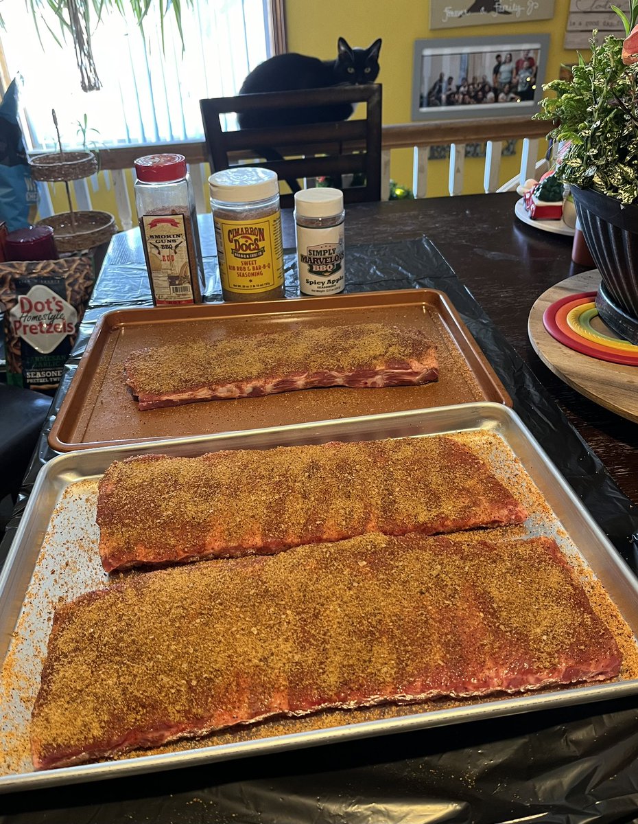 Gigantic football day, so no better time to smoke some ribs for homemade McRib sandwiches for dinner. The Royal Oak Charcoal is burning hot on this beautiful first official day of winter. <a href="/ROCharcoal/">Royal Oak Charcoal</a> <a href="/BluesHogNation/">Blues Hog</a> <a href="/GatewayDrums/">Gateway Drum Smokers</a> <a href="/PrairieFresh/">Prairie Fresh Pork</a>