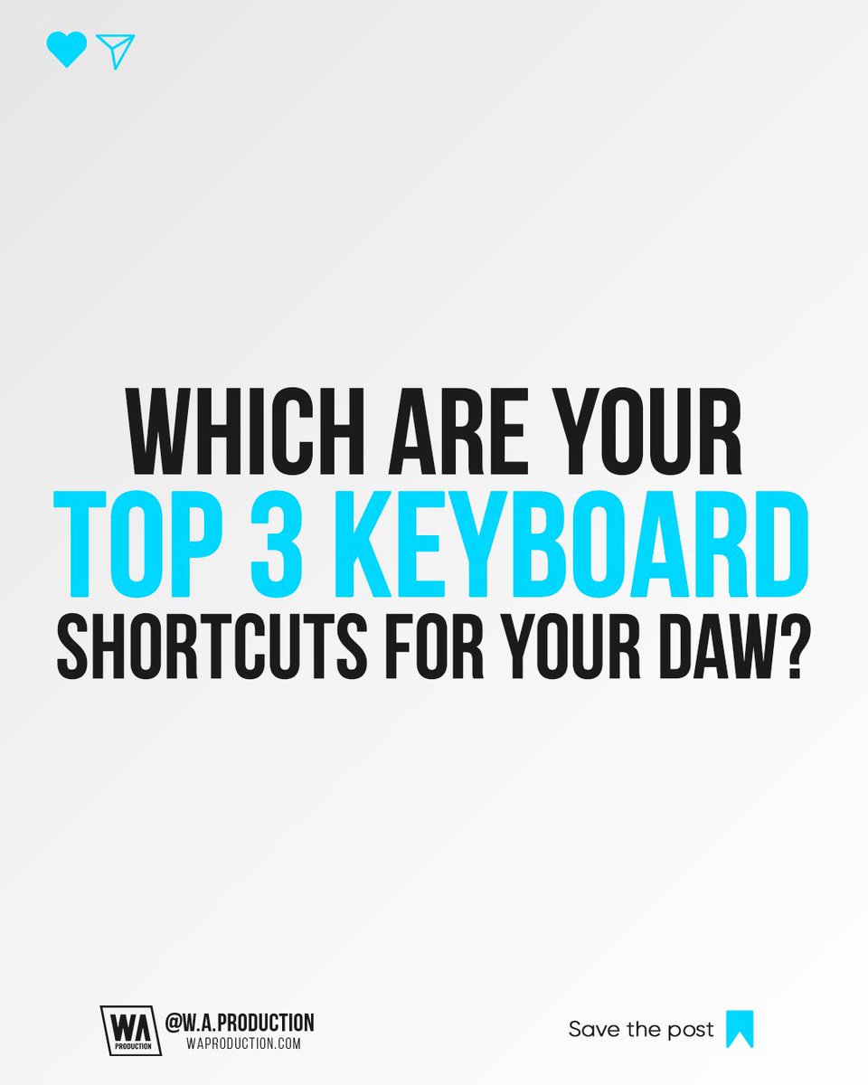 Which are your top 3 keyboard shortcuts? 🤔